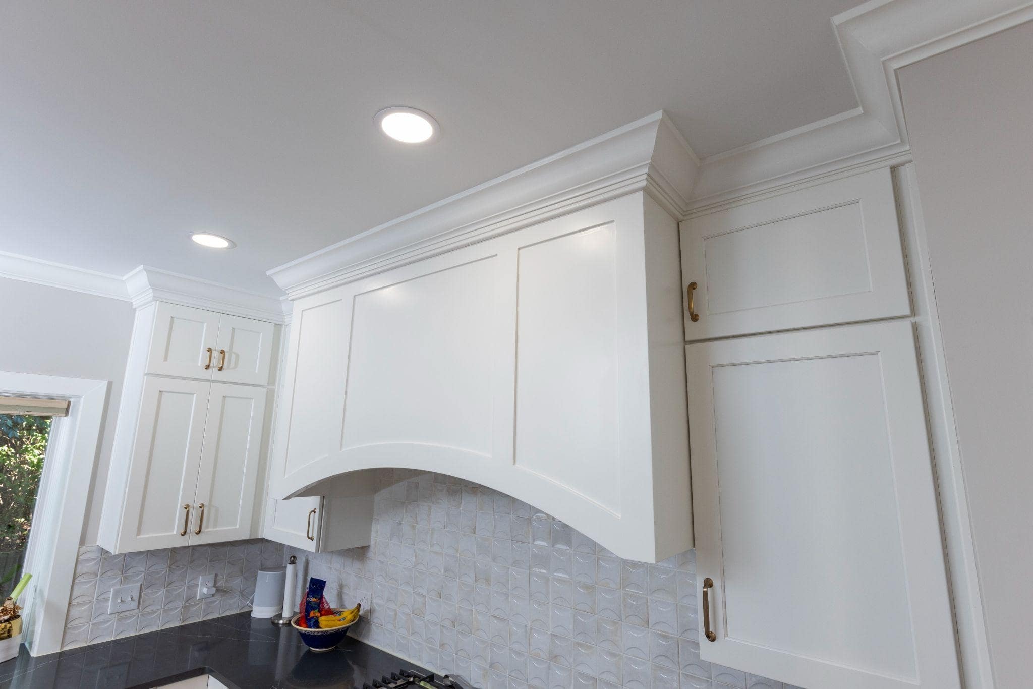 Credits & Overages, Retrofitting dated can lighting for recessed dimmable LED can lighting, additional plumbing for future bathroom project, replacing exterior patio door, installing TV mounts & replacing a laundry door.