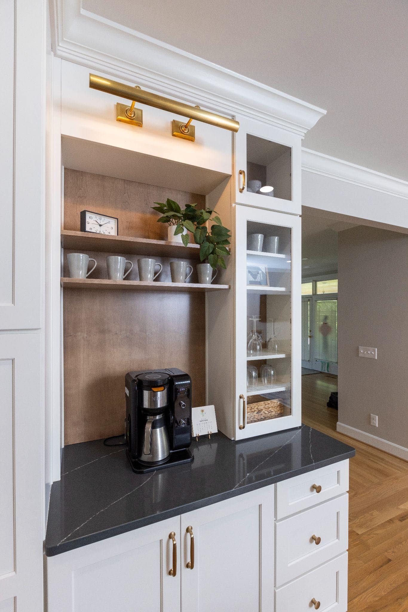 Credits & Overages, Retrofitting dated can lighting for recessed dimmable LED can lighting, additional plumbing for future bathroom project, replacing exterior patio door, installing TV mounts & replacing a laundry door.