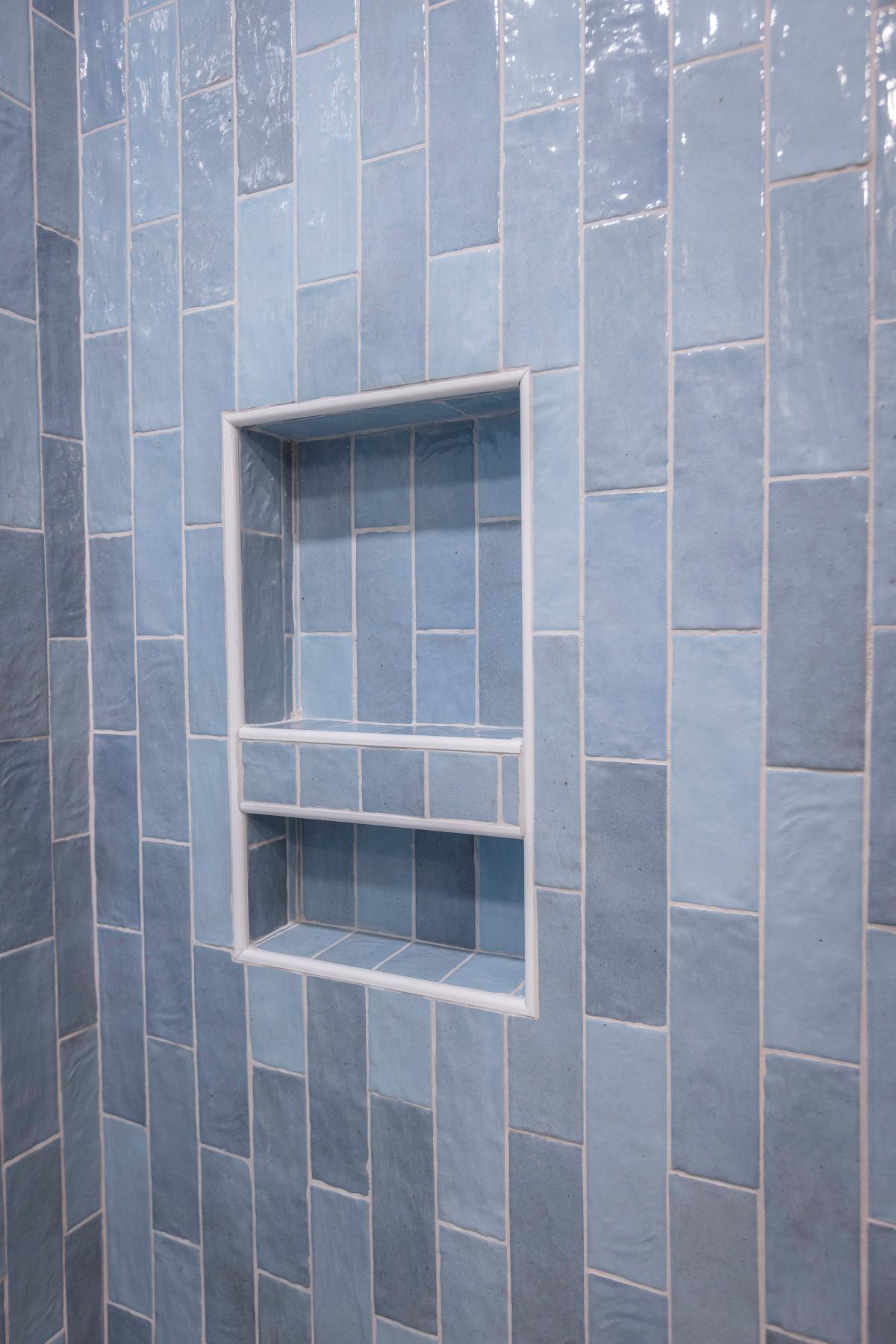 Mid - Level Shower Tile