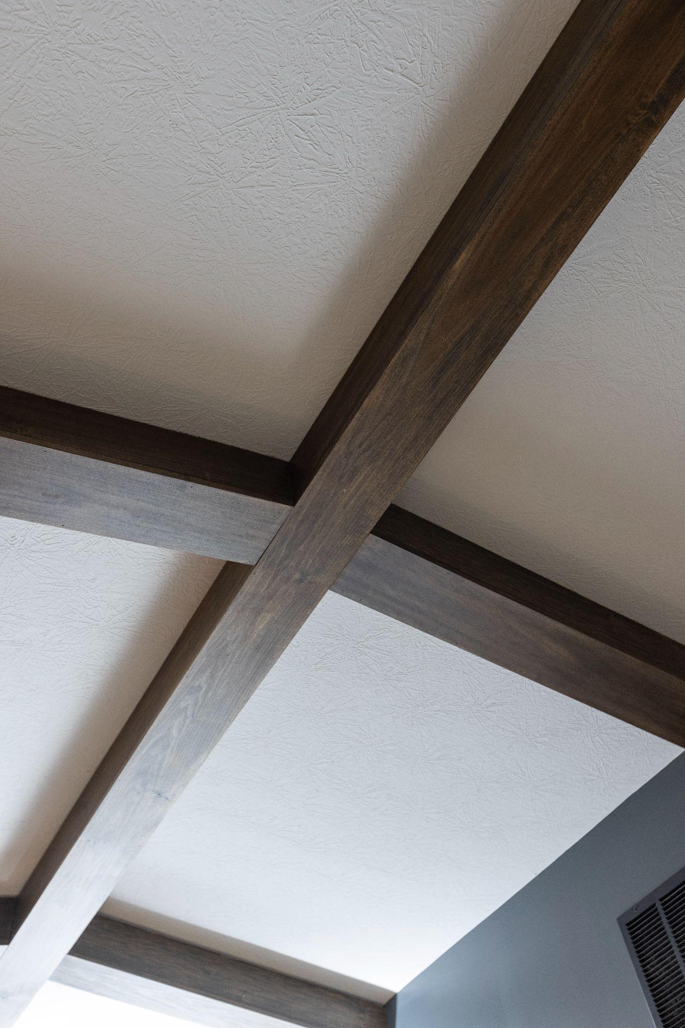 Decorative cedar beam wraps