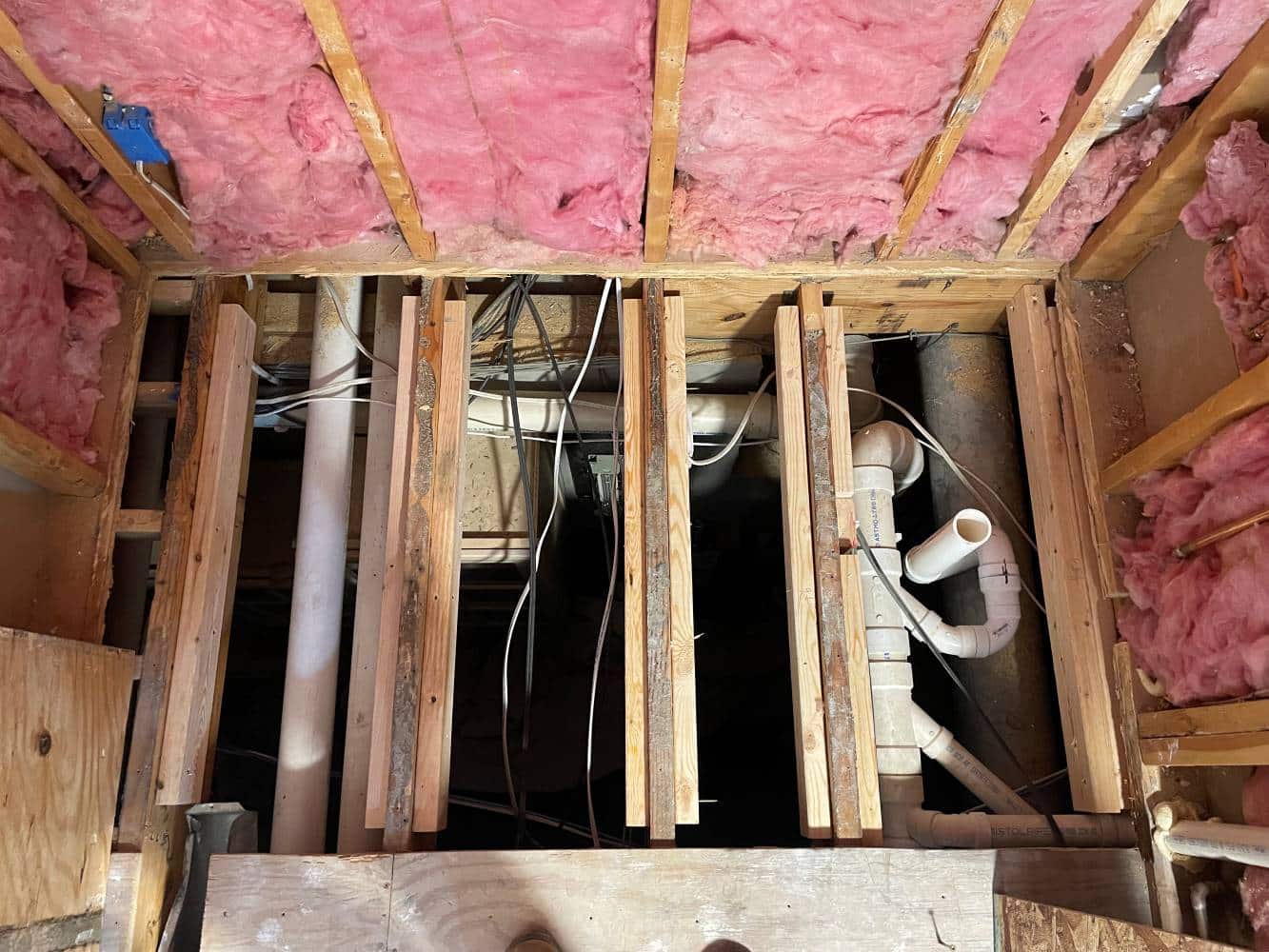 Zero Entry Shower With Limited Space For Lowering Sub-Floor