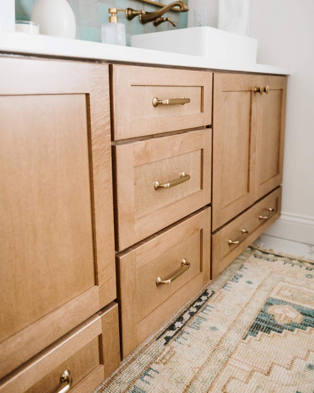 Mid - Level Vanity Cabinetry