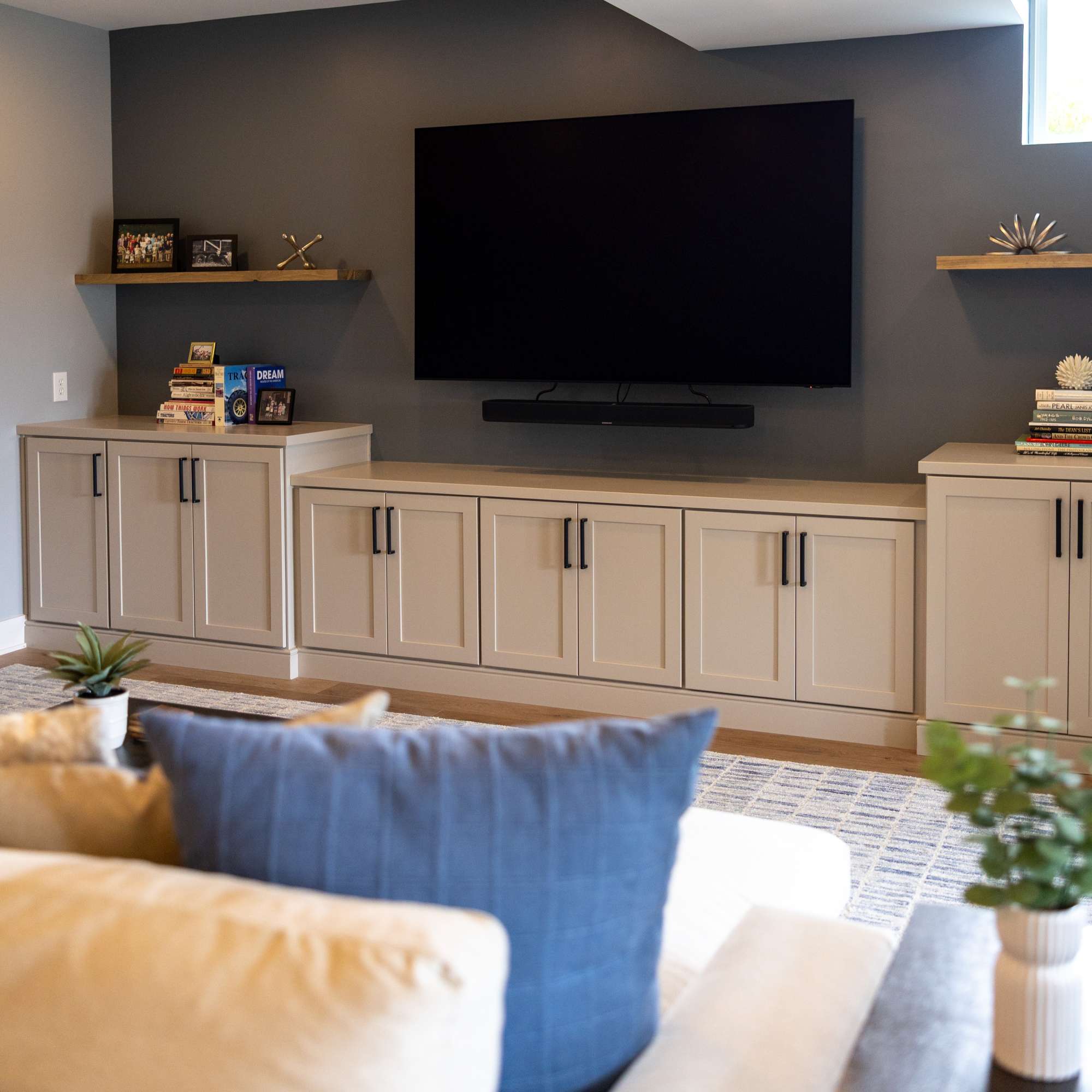 Media Wall Cabinetry