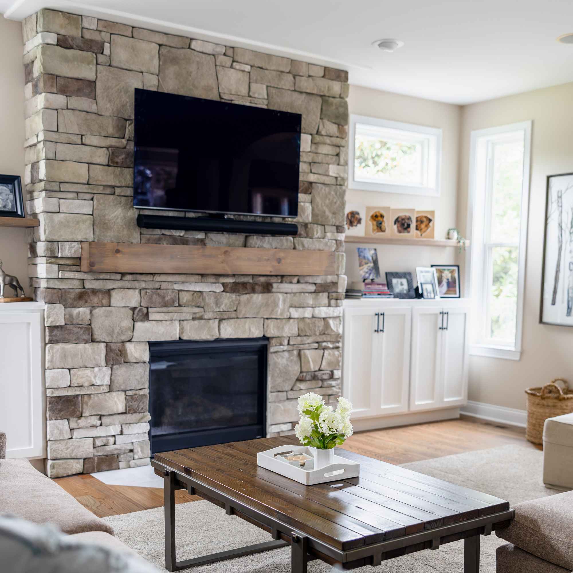 Fireplace Built-Ins & Surround